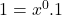 1=x^0.1