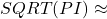  SQRT(PI) \approx\;