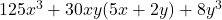 125x^3+30xy(5x+2y)+8y^3\;