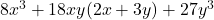 8x^3+18xy(2x+3y)+27y^3\;