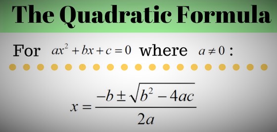 Quadratic Formula Derivation