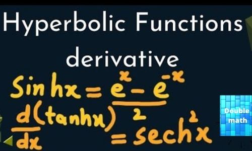 Derivative of hyperbolic functions
